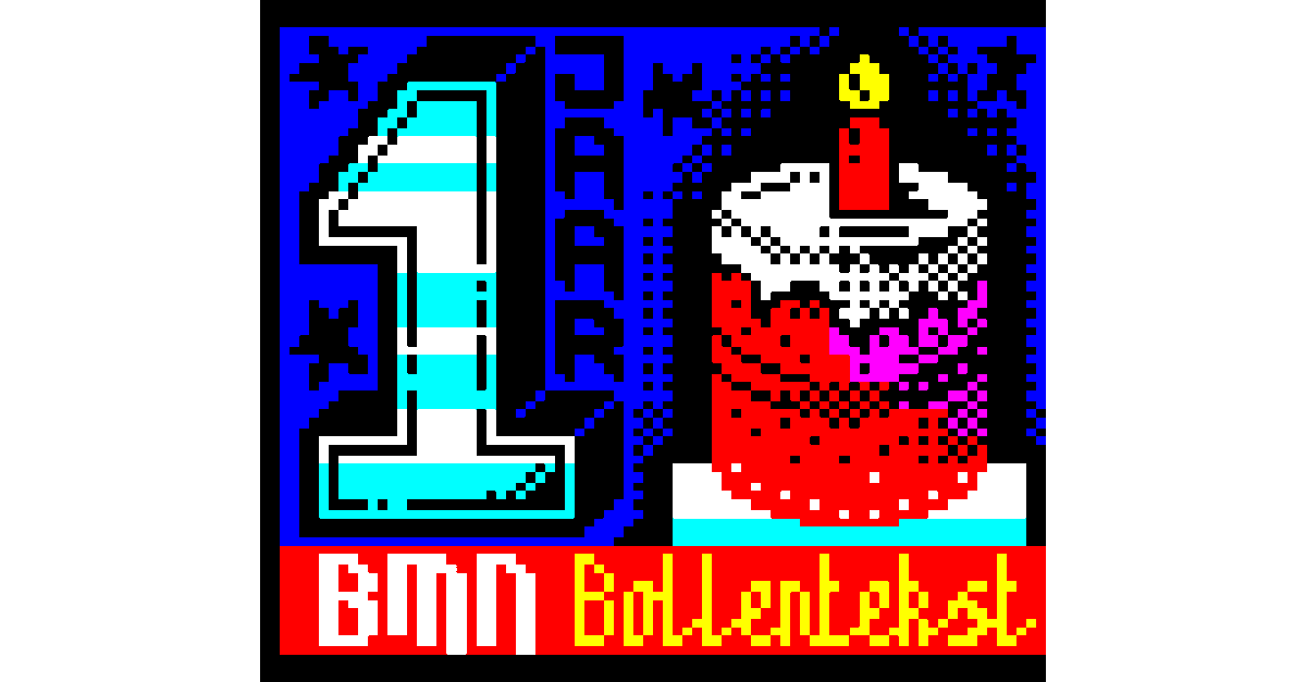 1 Jaar BMN Bollentekst