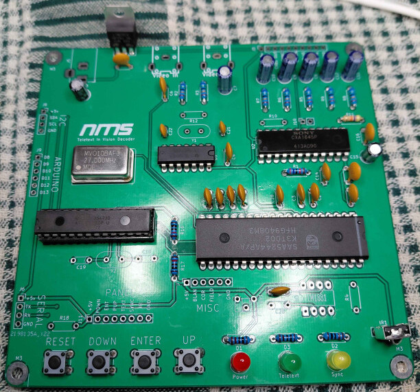 Decoder die bijna klaar is
