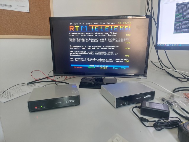 TNV1000 Teletekst Invoeger